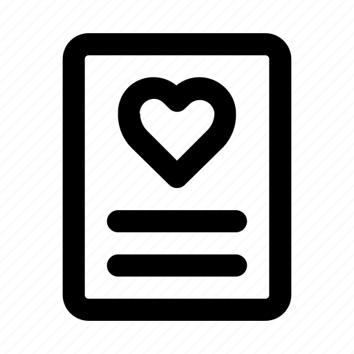 Love, letter, message, valentine icon - Download on Iconfinder