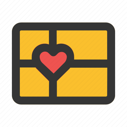 Chocolate, box, gift, present, valentine icon - Download on Iconfinder
