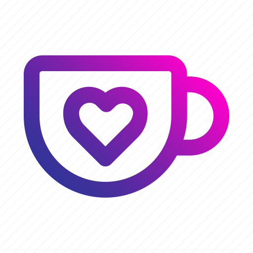 Coffee, mug, heart, love, valentine icon - Download on Iconfinder
