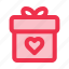 gift, box, present, love, valentine 