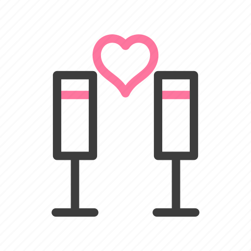 Valentine, love, cheers icon - Download on Iconfinder