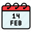 calendar, date, february, love, valentine 