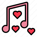 love, music, music note, note, valentine
