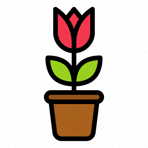 Flora, floral, flower, love, tulip, valentine icon - Download on Iconfinder