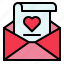 envelope, letter, love, mail, valentine 