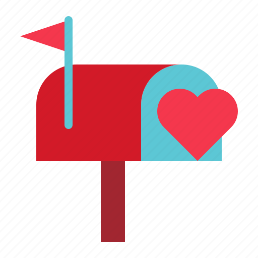 Letterbox, love, mailbox, postbox, valentine icon - Download on Iconfinder