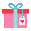 gift, gift box, love, present, romance, valentine 