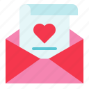 envelope, letter, love, mail, romance, valentine
