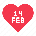 february, heart, love, romance, valentine