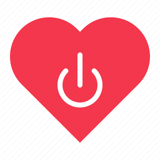 Love, off, on, power, romance, valentine icon - Download on Iconfinder