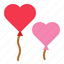 balloon, love, romance, toy, valentine