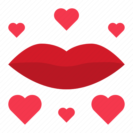 Kiss, lips, love, mouth, romance, valentine icon - Download on Iconfinder