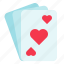 heart, love, playing card, romance, valentine 