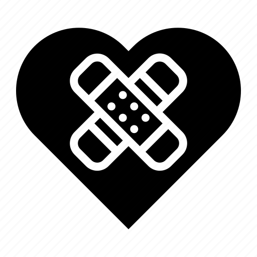 Bondage, heart, injury, love, romantic, valentine icon - Download on Iconfinder