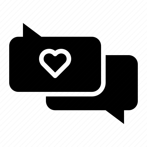 Buble speech, chat, love, romantic, talk, valentine icon - Download on Iconfinder