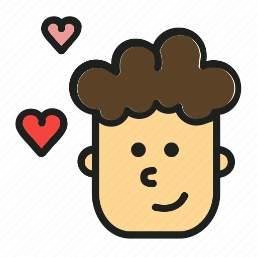 Boy, heart, like, love, man icon - Download on Iconfinder