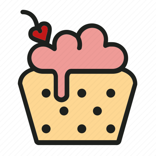 Bakery, cake, cupcake, dessert, sweat icon - Download on Iconfinder