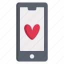 day, heart, love, mobile, phone, smartphone, valentines