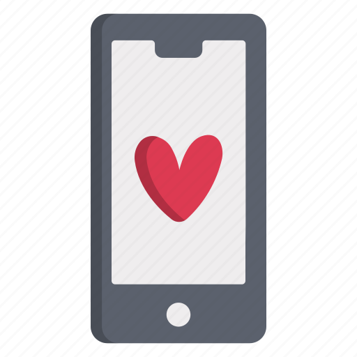 Day, heart, love, mobile, phone, smartphone, valentines icon - Download on Iconfinder