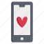 day, heart, love, mobile, phone, smartphone, valentines 