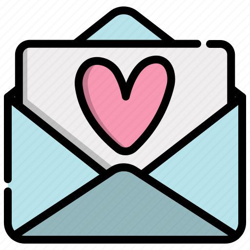 Heart, letter, love, mail, message, valentine icon - Download on Iconfinder