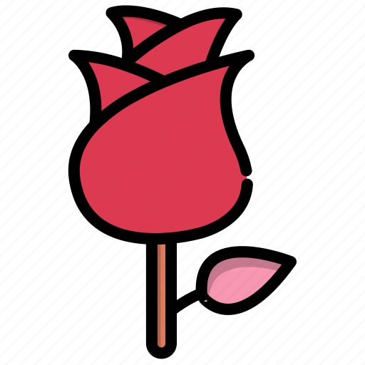Day, flower, red, rose, valentine icon - Download on Iconfinder