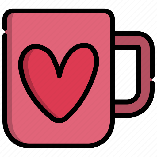 Cup, heart, love, mug, valentine icon - Download on Iconfinder