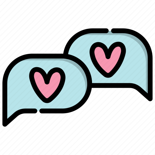 Chat, day, heart, love, mail, message, valentine icon - Download on Iconfinder
