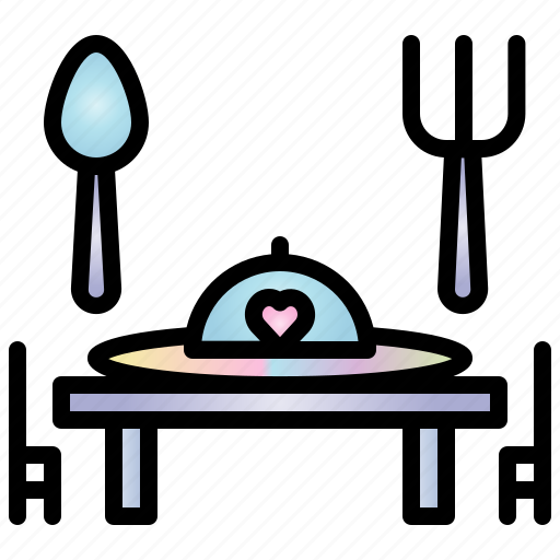 Dinner, valentine, heart, love, food, cooking, vegetable icon - Download on Iconfinder