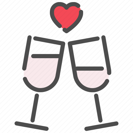 Party, celebration, drink, glass, beverage, wine icon - Download on Iconfinder