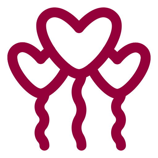 Balloon, love, heart, valentine, february, couple, romance icon - Free download