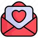 love latter, love envelope, letter, heart, valentine, email