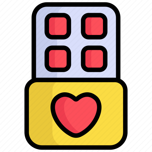 Chocolate, sweet, dessert, tasty, food, delicious icon - Download on Iconfinder