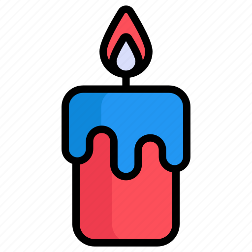 Candle, light, flame, fire, decoration, celebration, lamp icon - Download on Iconfinder