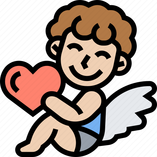 Cupid, angel, romantic, love, valentine icon - Download on Iconfinder