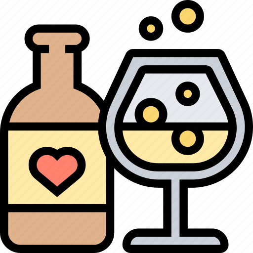 Wine, alcohol, beverage, drink, celebrate icon - Download on Iconfinder