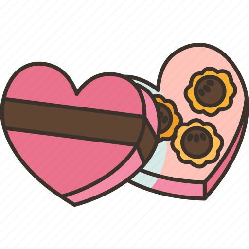 Chocolate, sweet, dessert, gift, valentine icon - Download on Iconfinder