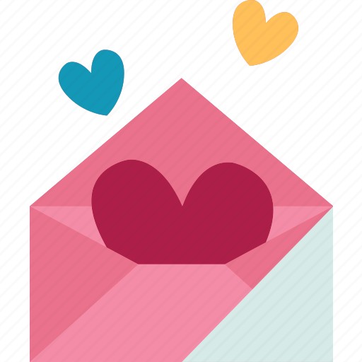Letter, love, romance, card, valentine icon - Download on Iconfinder