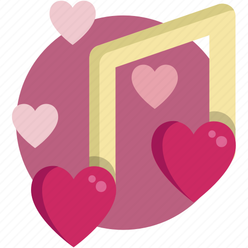 Melody, music, valentine, valentine day icon - Download on Iconfinder