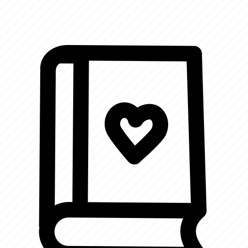 Valentineday, love book, book, love icon - Download on Iconfinder