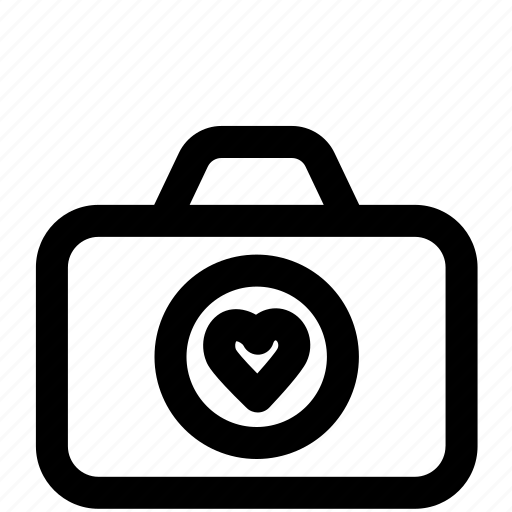 Valentineday, camera, engagement, photography icon - Download on Iconfinder
