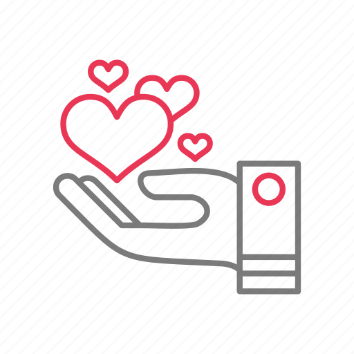 Valentine, valentines day, love, hand icon - Download on Iconfinder