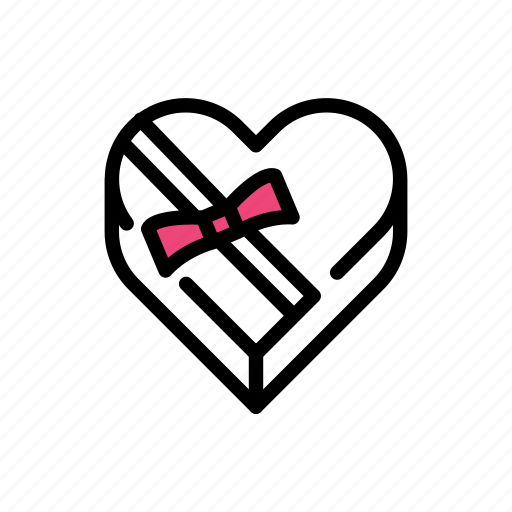 Celebration, event, heart, heart shape, love, present, valentine day icon - Download on Iconfinder