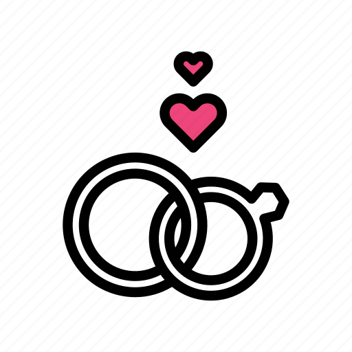 Heart, love, propose, ring, valentine day, wedding ring icon - Download on Iconfinder