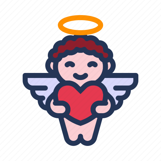 Angel, cherub, cupid, love, relationship, romance, valentine day icon - Download on Iconfinder
