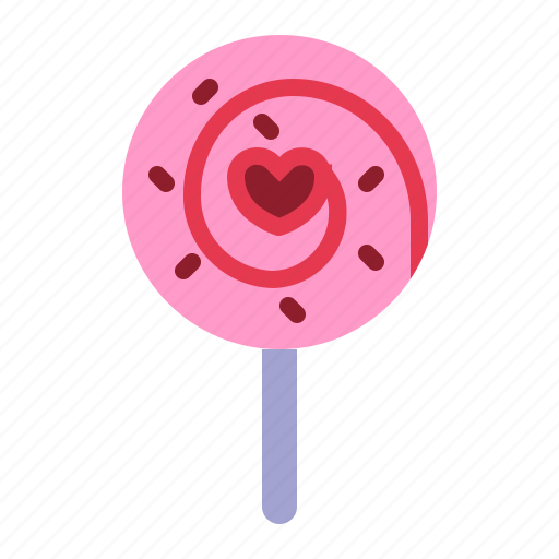 Candy, lollipop, love, relationship, romance, sweet, valentine day icon - Download on Iconfinder