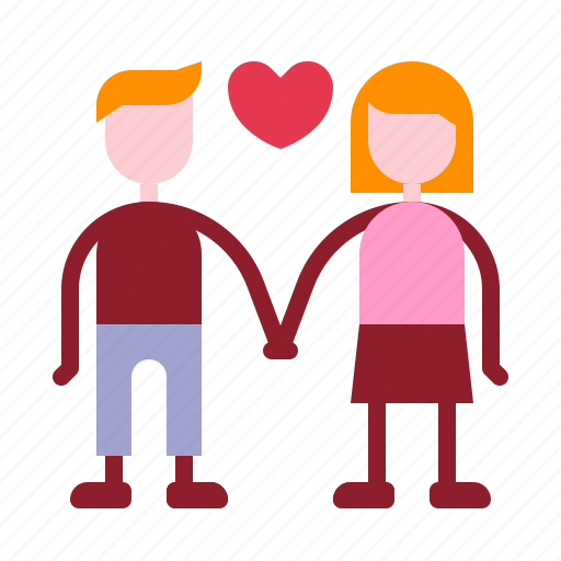 Couple, dating, heart, love, relationship, romance, valentine day icon - Download on Iconfinder