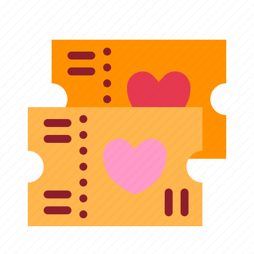 Dating, love, movie, relationship, romance, ticket, valentine day icon - Download on Iconfinder