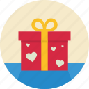 box, gift, package, romantic, valentine, valentine's day 
