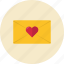 email, envelope, heart, love, mail, message, send, valentine, valentine&#x27;s day 